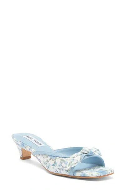 Steve Madden Calix Mule Sandal In Blue Multi