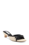 Steve Madden Calix Mule Sandal In Bone Multi