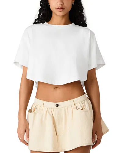 Steve Madden Callom Knit Top In Neutral
