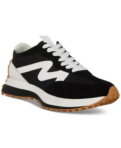 Steve Madden Campo Camp08s1 Sneakers Women's 11 Black White Running Shoes Khd171