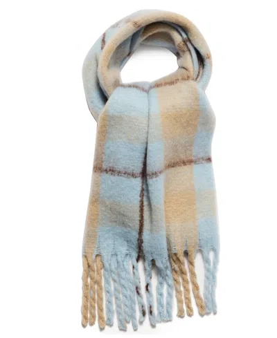 Steve Madden Candy-striped Lofty Scarf In Multi