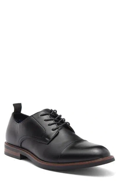 Steve Madden Cap Toe Derby In Black