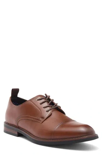 Steve Madden Cap Toe Derby In Cognac