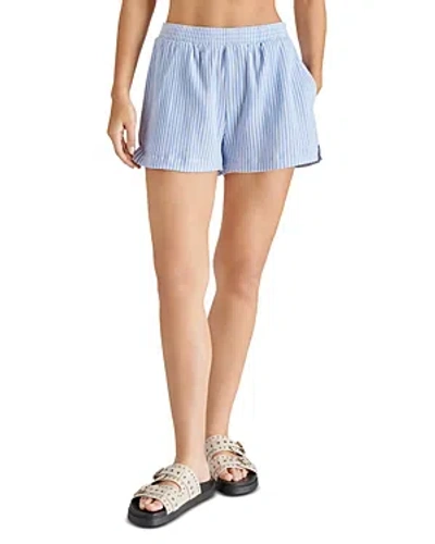 Steve Madden Caral Relaxed Fit Shorts In Blue