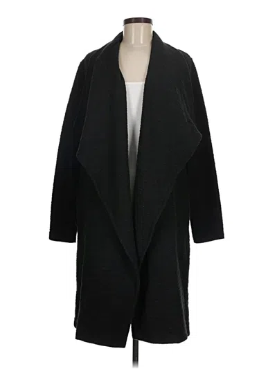 Pre-owned Steve Madden Cardigan Sweater In Black