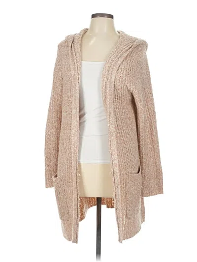 Pre-owned Steve Madden Cardigan Sweater In Brown