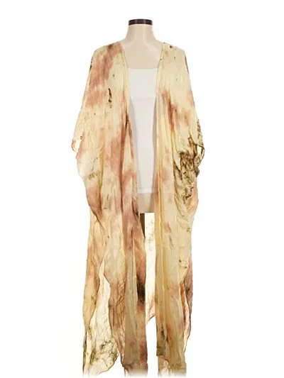 Steve Madden Cardigan Sweater In Gold