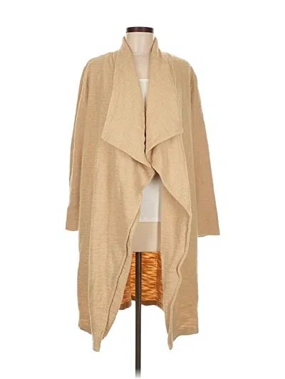 Pre-owned Steve Madden Cardigan Sweater In Tan