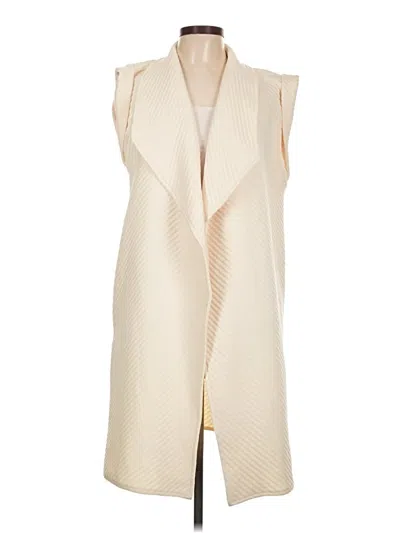 Pre-owned Steve Madden Cardigan Sweater In White