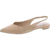 Steve Madden Care Womens Faux Leather Pointed Toe Slingbacks In Multi
