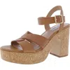 Steve Madden Carisma Womens Metallic Slingback Platform Sandals In Multi