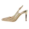 Steve Madden Carleigh Gold Glitter Carl24s1 Women's In Multi