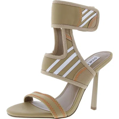 Steve Madden Carmella Womens Adjustable Nylon Ankle Strap