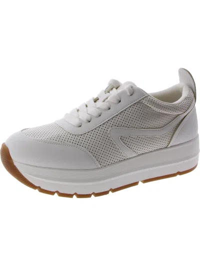 Steve Madden Caroline Womens Trainer Sport Casual And Fashion Sneakers In White
