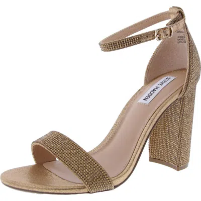 Steve Madden Carrson Womens Dress Sandals In Gold
