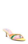 Steve Madden Cary Heeled Sandal In Bright Multi