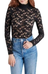 Steve Madden Women's Cassi Lace Bodysuit In Black