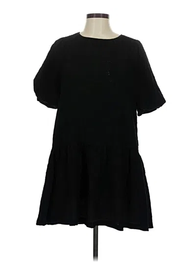 Pre-owned Steve Madden Casual Dress In Black