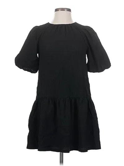 Pre-owned Steve Madden Casual Dress In Black