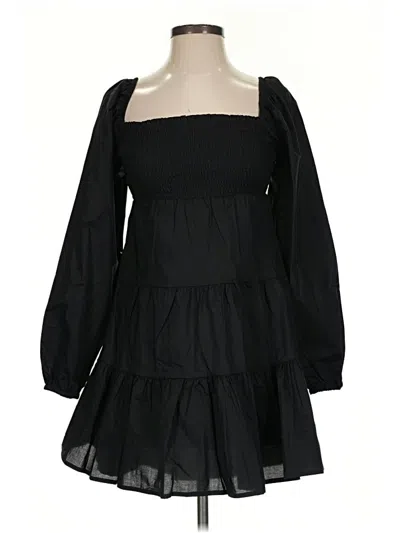 Pre-owned Steve Madden Casual Dress In Black