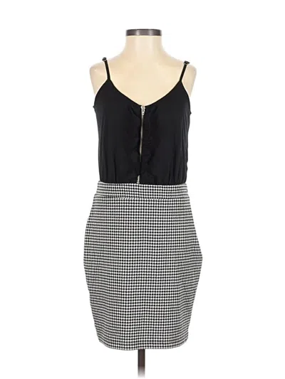 Pre-owned Steve Madden Casual Dress In Black
