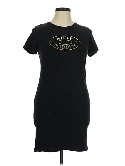 Pre-owned Steve Madden Casual Dress In Black