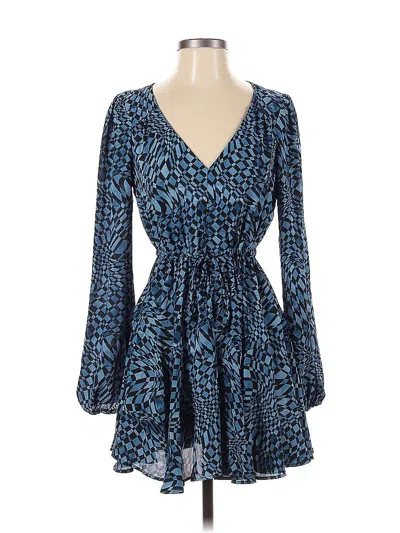 Pre-owned Steve Madden Casual Dress In Blue