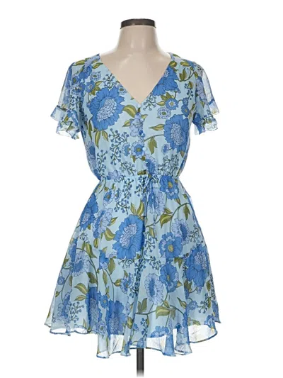 Pre-owned Steve Madden Casual Dress In Blue