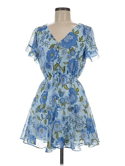 Pre-owned Steve Madden Casual Dress In Blue