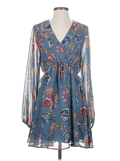 Pre-owned Steve Madden Casual Dress In Blue