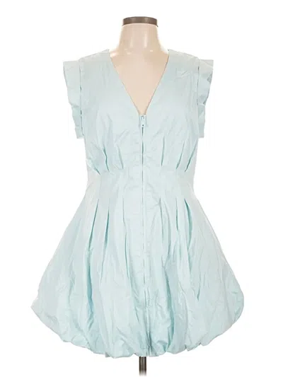 Pre-owned Steve Madden Casual Dress In Blue