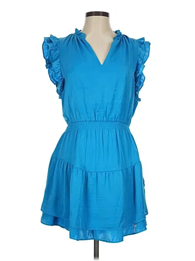 Pre-owned Steve Madden Casual Dress In Blue