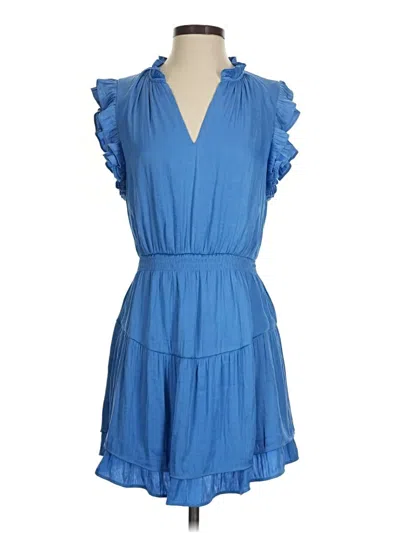 Pre-owned Steve Madden Casual Dress In Blue