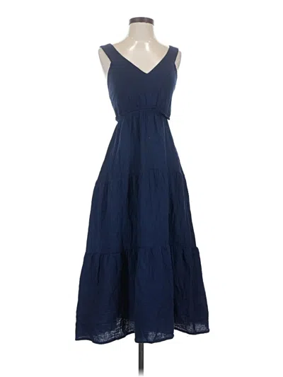 Pre-owned Steve Madden Casual Dress In Blue