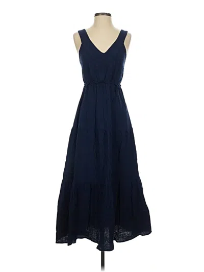 Pre-owned Steve Madden Casual Dress In Blue