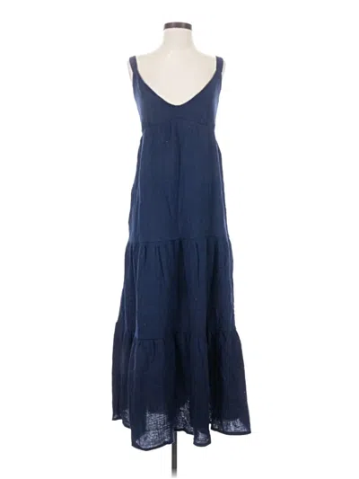 Pre-owned Steve Madden Casual Dress In Blue