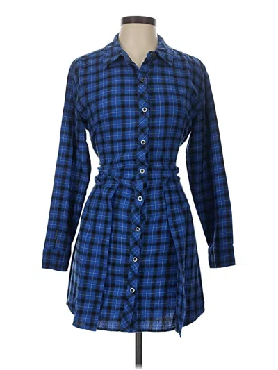 Pre-owned Steve Madden Casual Dress In Blue