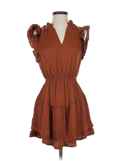 Pre-owned Steve Madden Casual Dress In Brown