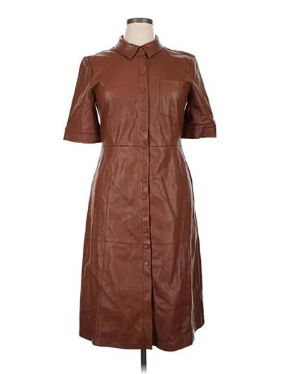 Pre-owned Steve Madden Casual Dress In Brown