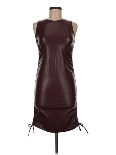 Pre-owned Steve Madden Casual Dress In Brown