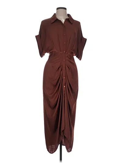 Pre-owned Steve Madden Casual Dress In Brown