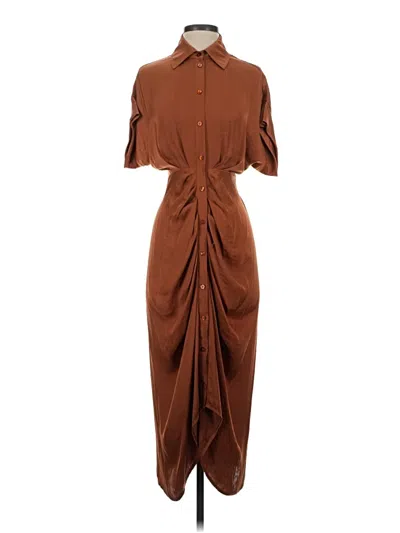 Pre-owned Steve Madden Casual Dress In Brown