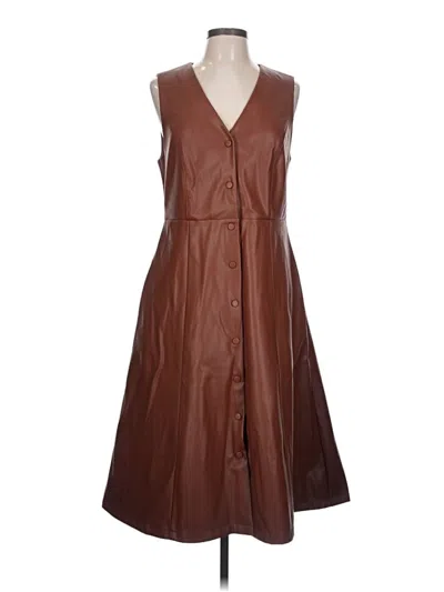 Steve Madden Casual Dress In Brown