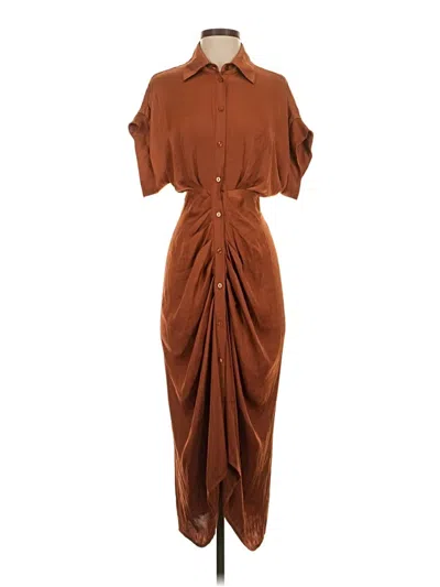 Pre-owned Steve Madden Casual Dress In Brown