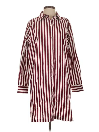 Pre-owned Steve Madden Casual Dress In Burgundy