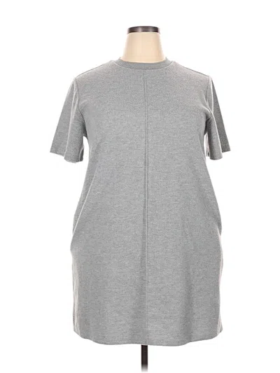 Pre-owned Steve Madden Casual Dress In Gray