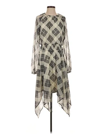 Pre-owned Steve Madden Casual Dress In Gray