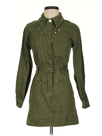 Pre-owned Steve Madden Casual Dress In Green