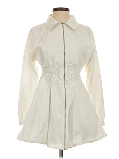 Pre-owned Steve Madden Casual Dress In Ivory