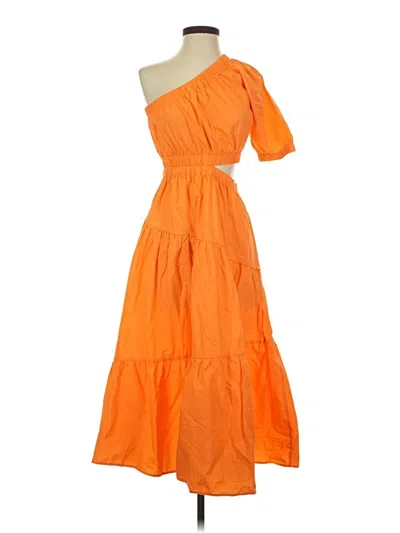 Pre-owned Steve Madden Casual Dress In Orange